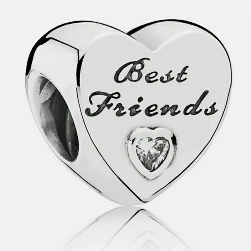 Pandora Best Friend's Heart Charm.